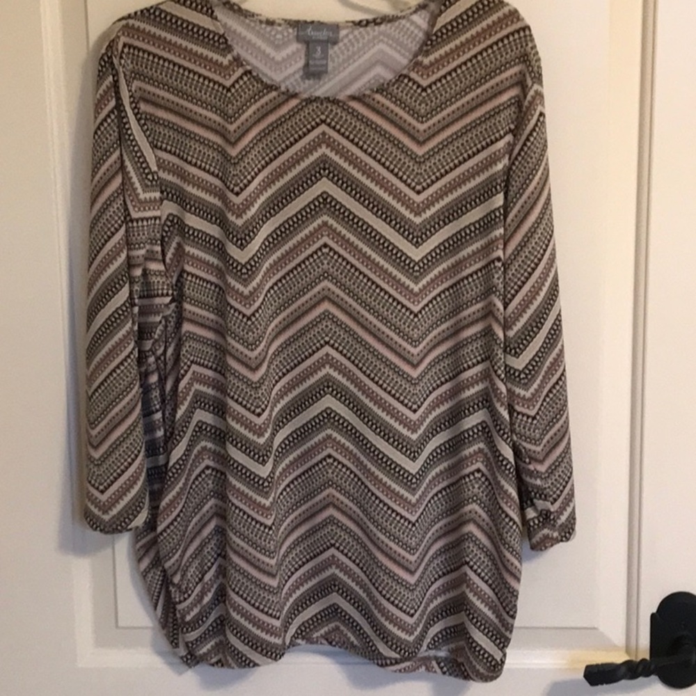 Chico’s Travelers Top Blouse - Size 3, XL